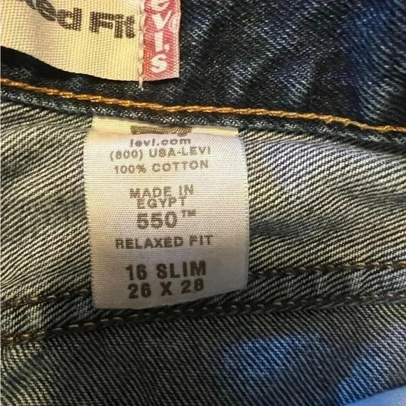 Kids Levi’s size 16 (26x28) - Picture 4 of 5
